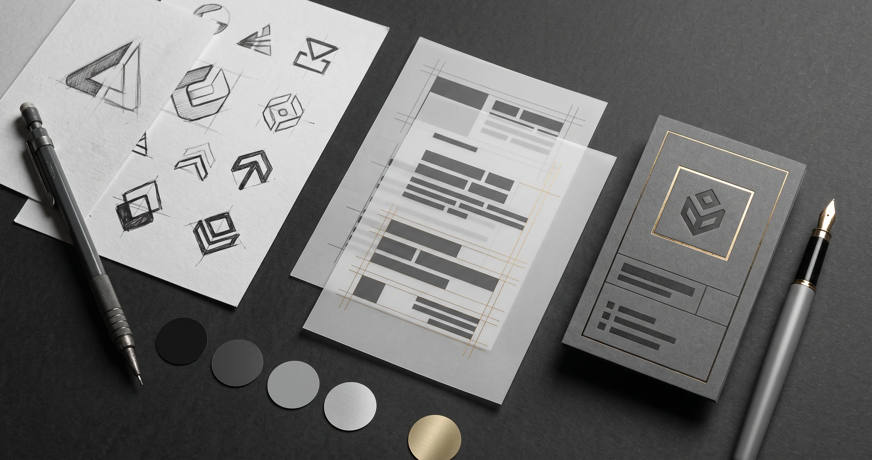 How Palash Sarkar Designs Brand Identities — A Professional Graphic Designer's Process