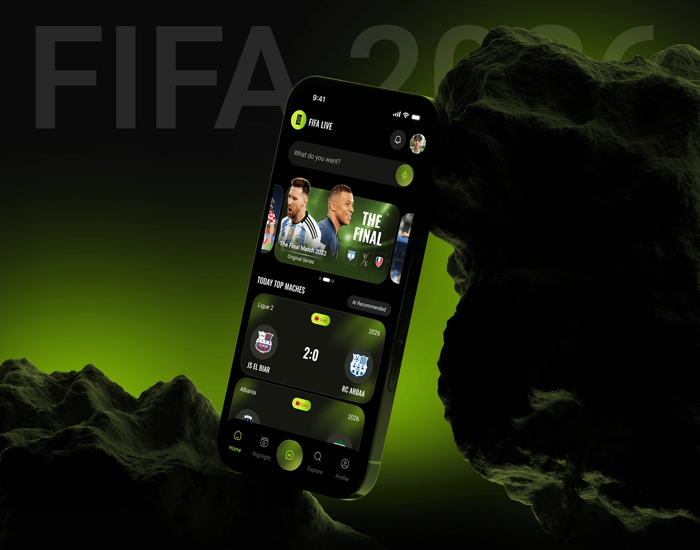 Football Live Streaming App