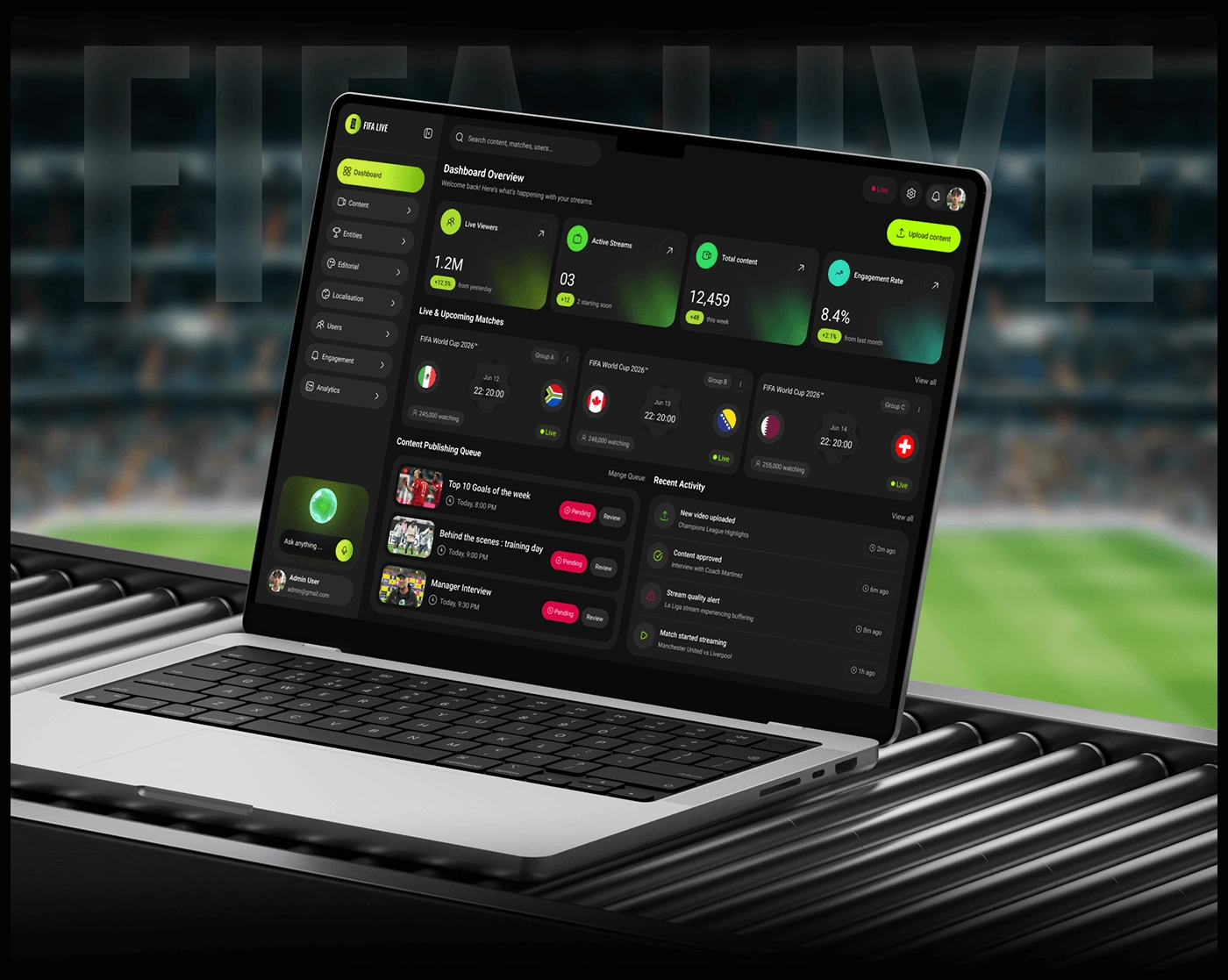 Football Live Streaming App