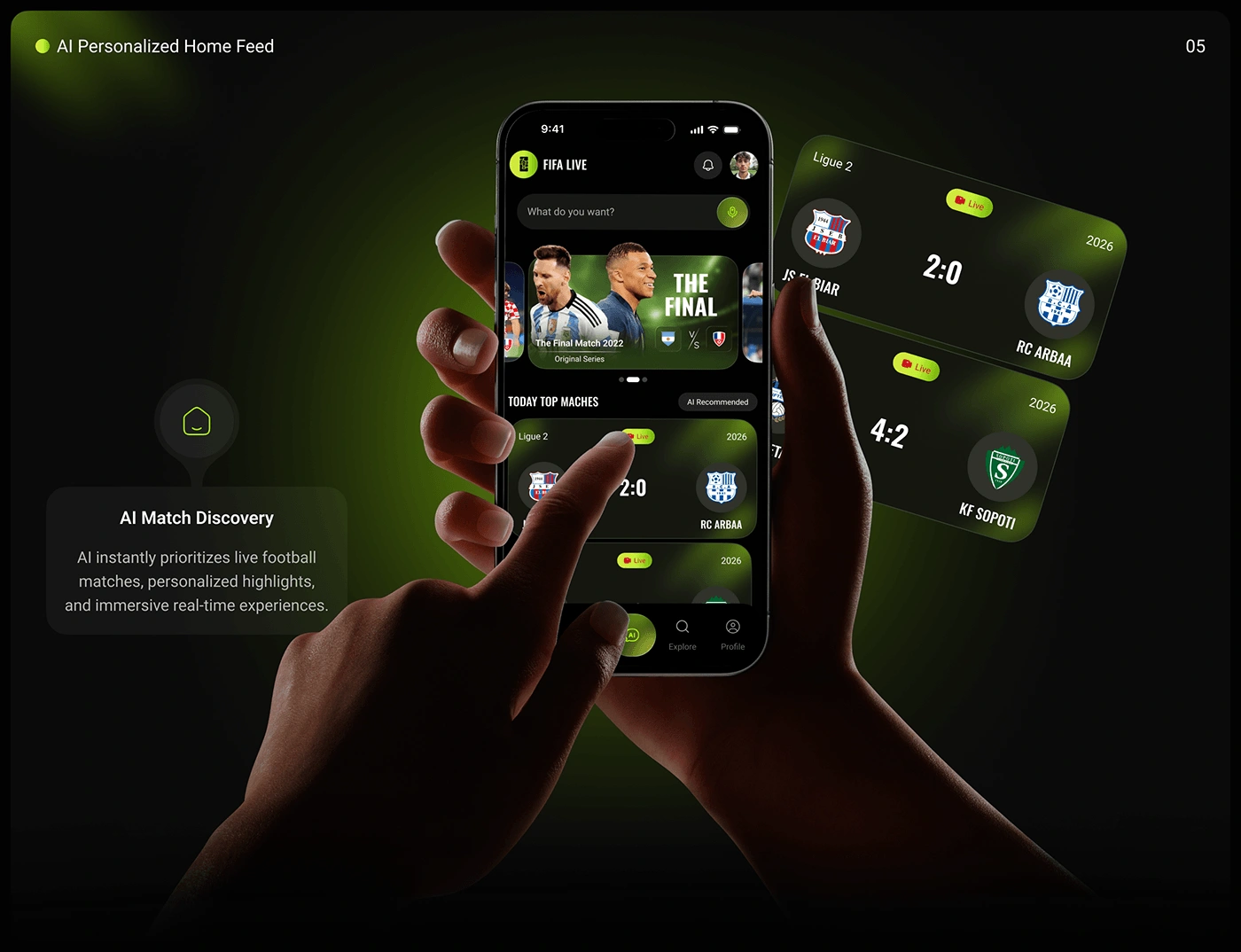 Football Live Streaming App