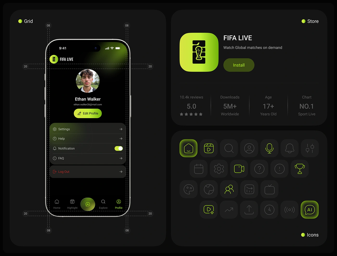 Football Live Streaming App