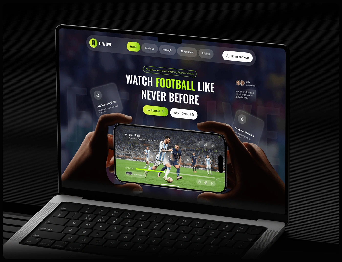 Football Live Streaming App