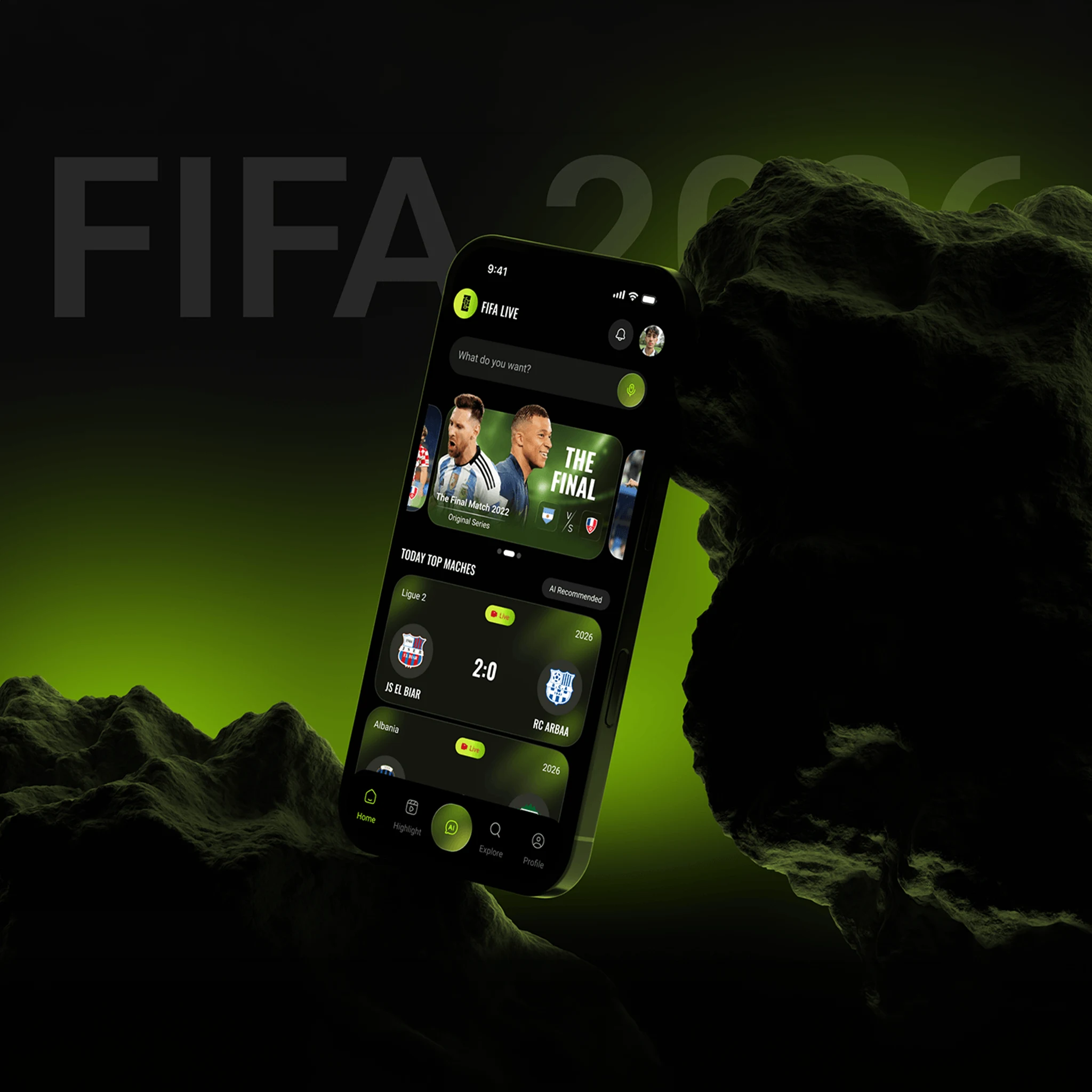 Football Live Streaming App