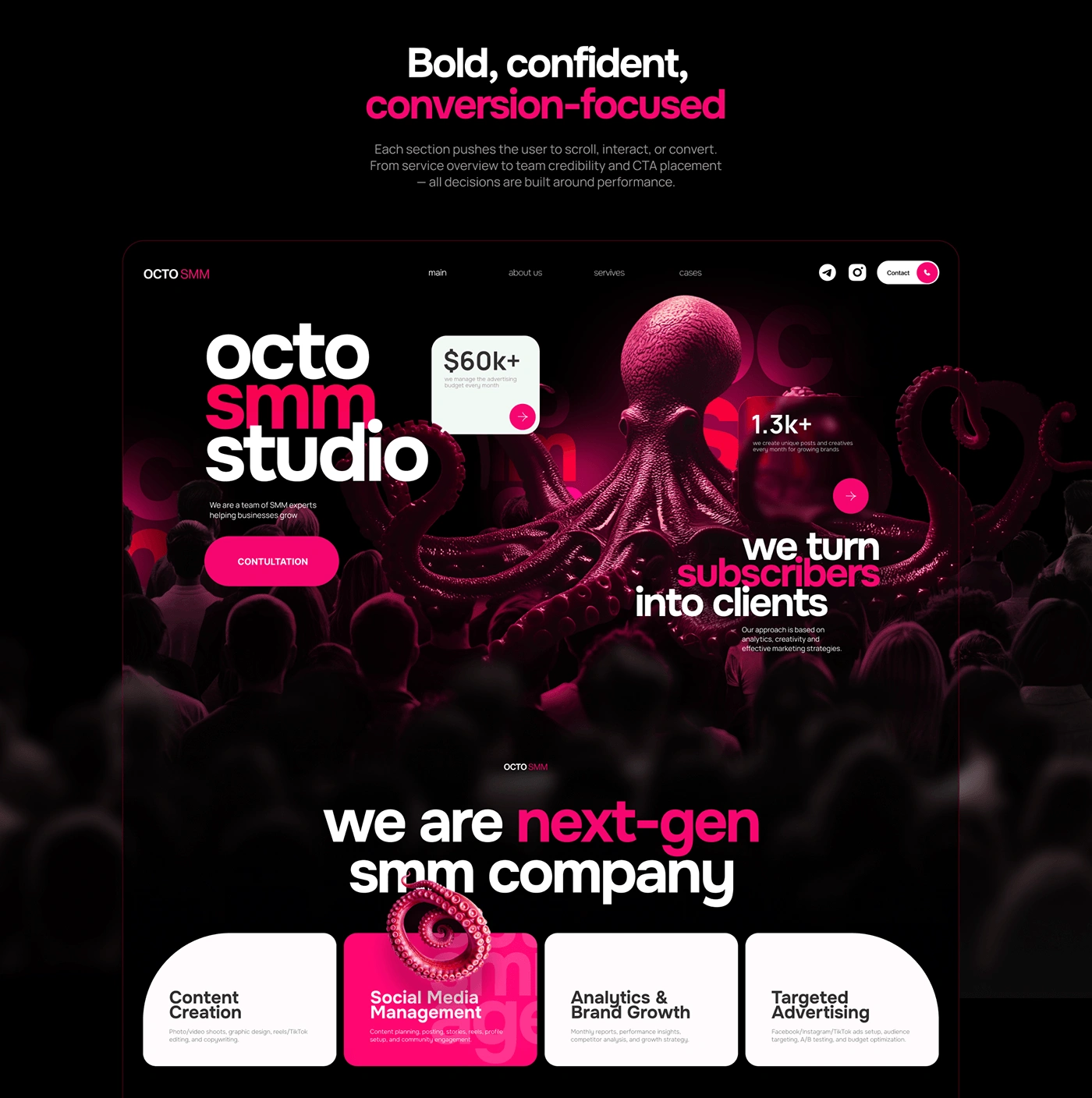 OCTO SMM Website